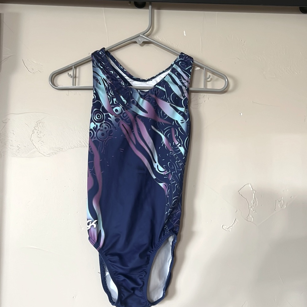 A gk gymnastics leotard